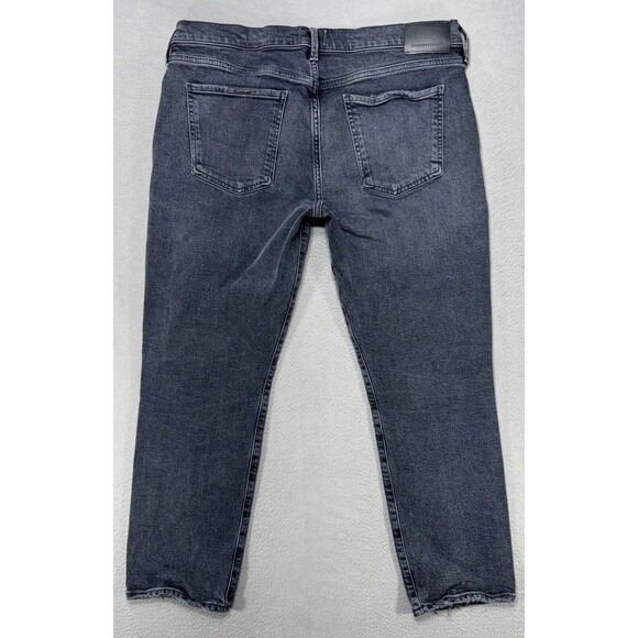 Citizens of Humanity Ella Jeans Womens 31x25 Black Mid Rise Crop Gothic Denim - Picture 6 of 14